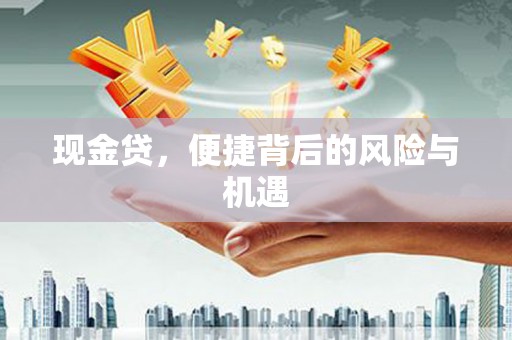 洪湖现金贷，便捷背后的风险与机遇