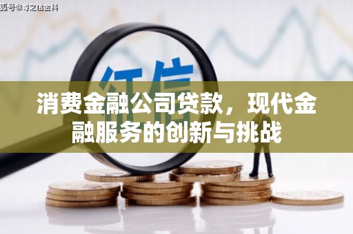 洪湖消费金融公司贷款，现代金融服务的创新与挑战