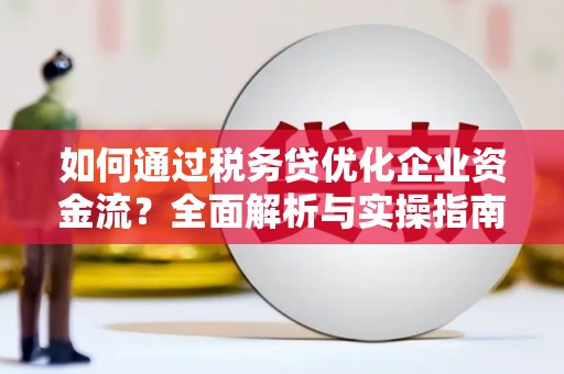 洪湖如何通过税务贷优化企业资金流？全面解析与实操指南