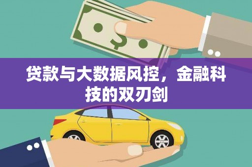 洪湖贷款与大数据风控，金融科技的双刃剑