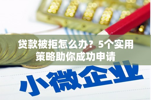 洪湖贷款被拒怎么办？5个实用策略助你成功申请