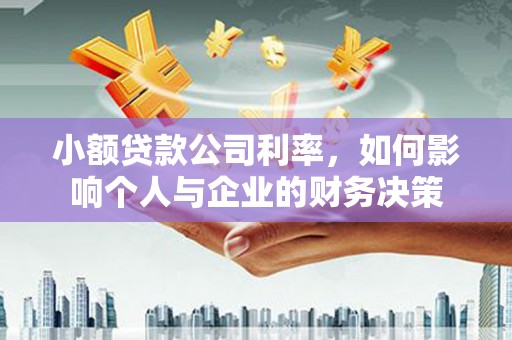 洪湖小额贷款公司利率，如何影响个人与企业的财务决策