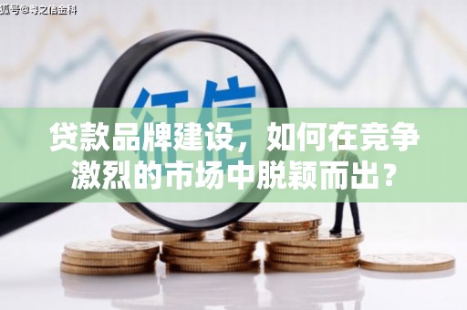洪湖贷款品牌建设，如何在竞争激烈的市场中脱颖而出？