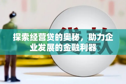 洪湖探索经营贷的奥秘，助力企业发展的金融利器