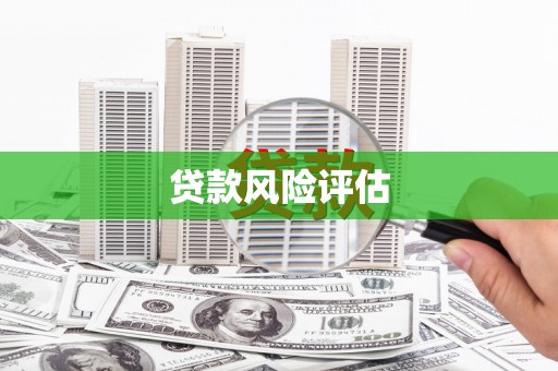 洪湖贷款风险评估